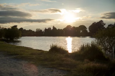 Etang de Paloumey   Coucher de soleil (3).